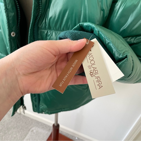NWT Koolaburra by UGG Women's Green Puffer Jacket - Picture 4 of 11